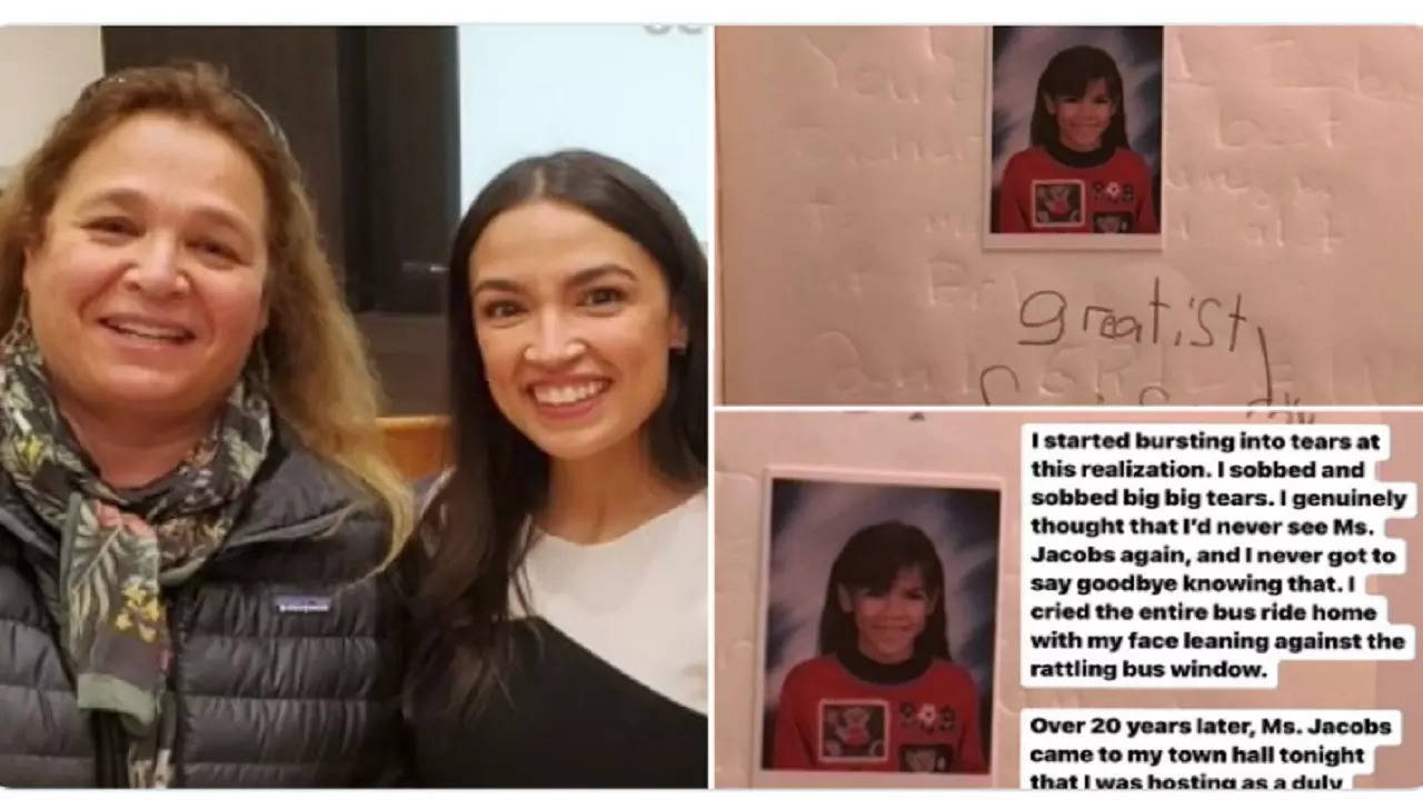 US Representative Alexandra Ocasio Cortez Shares Teacher Story