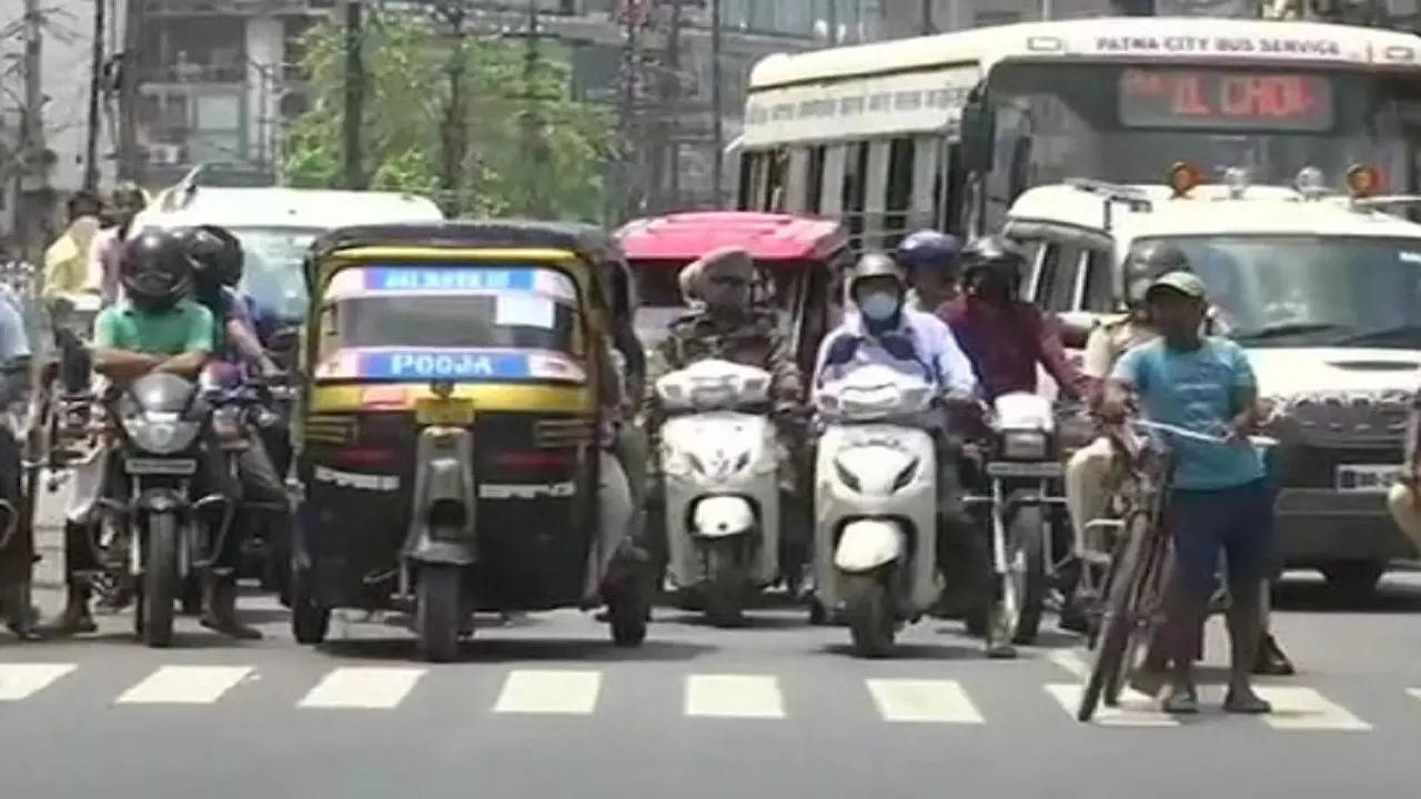 Patna traffic rush