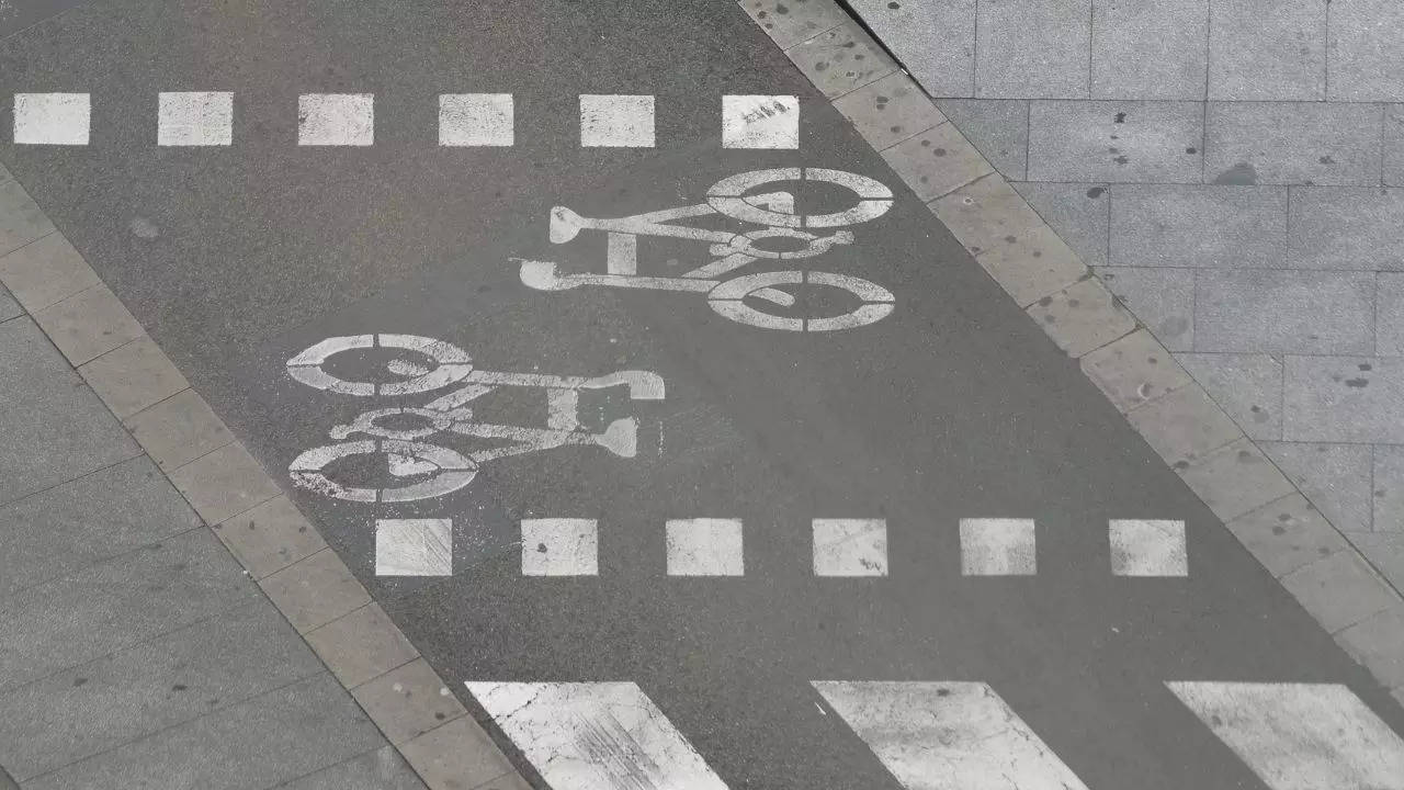 cycle track in Delhi