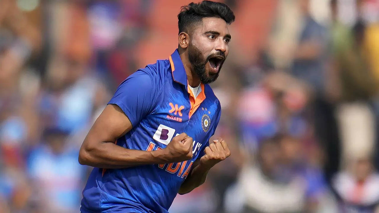 Mohammed Siraj crowned as no.1 odi bowler in the world