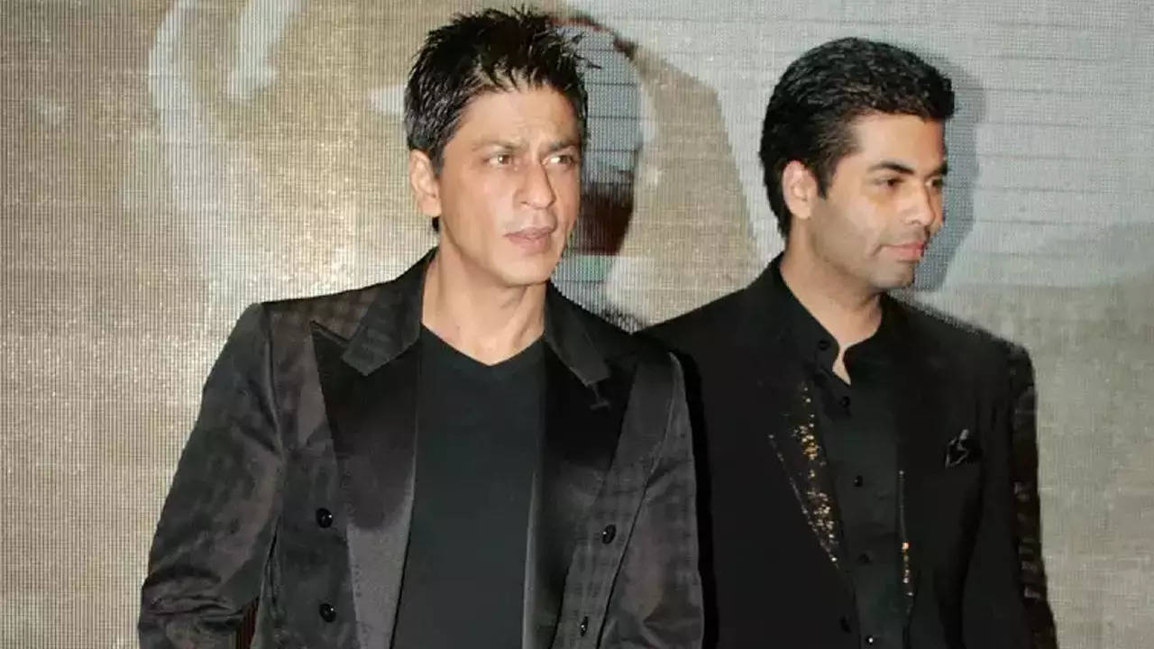 Shah rukh khan and karan johar