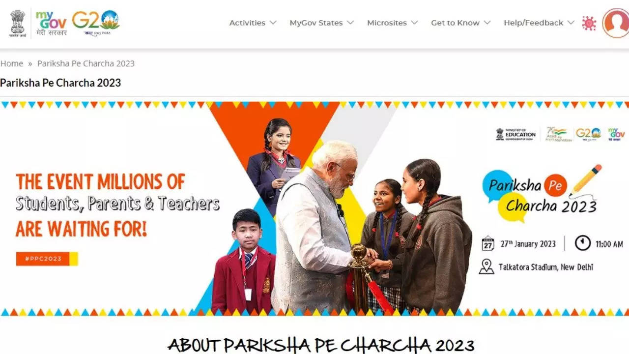 pariksha pe charcha 2023