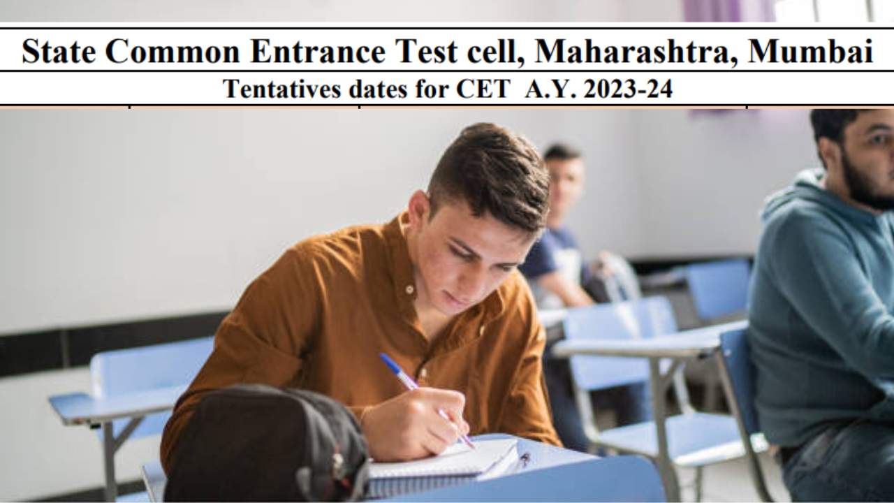 MHT CET 2023 Exam Dates released