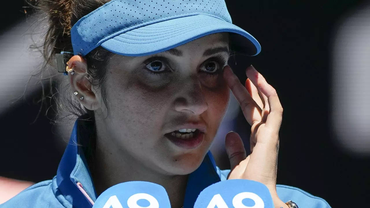 sania mirza gets emotional