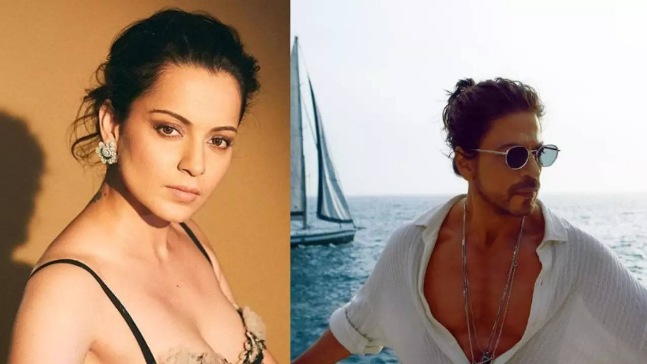 kangana and shahrukh khan (1)