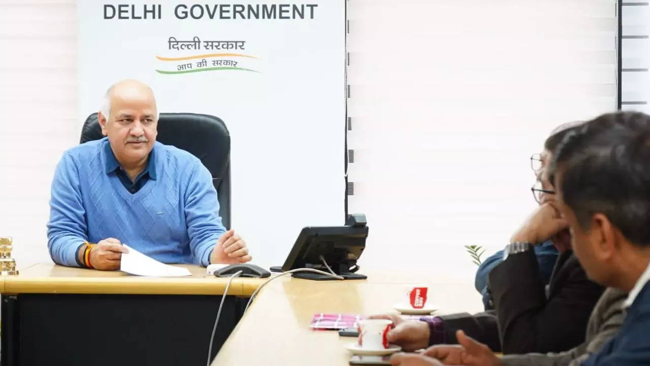 Deputy Chief Minister Manish Sisodia