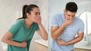 Morning vomiting cause -
