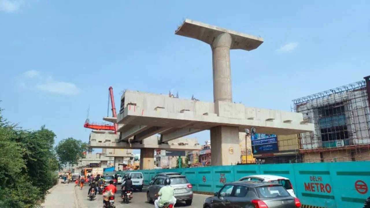 delhi double decker flyover