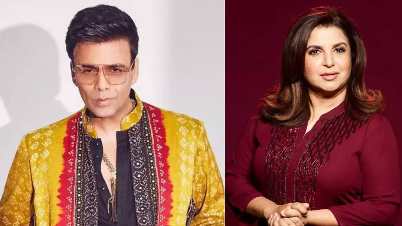 karan johar and farah khan