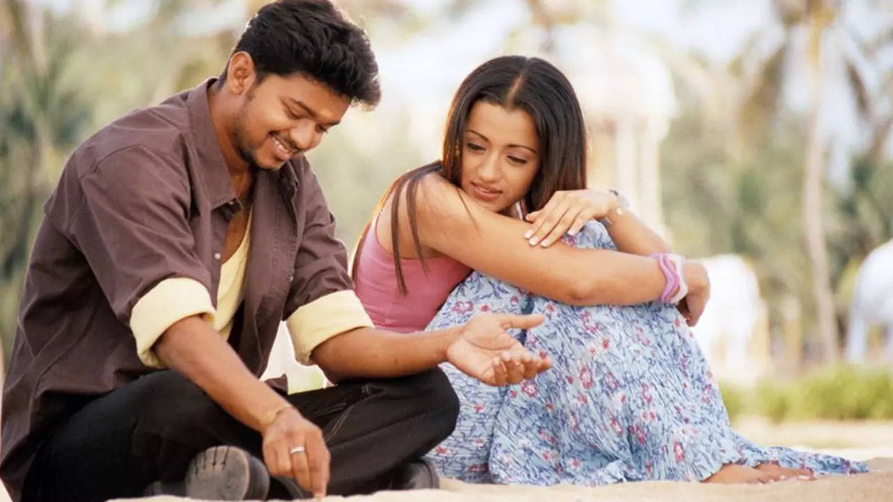 Trisha Krishnan and Thalapathy Vijay