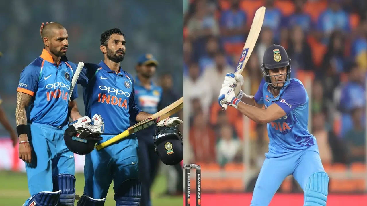 shubman gill and dinesh karthik