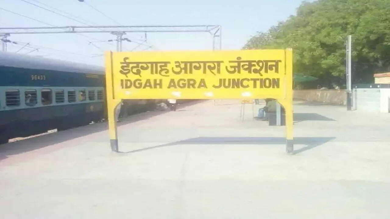 Agra Idgah will central station two platforms will be built at