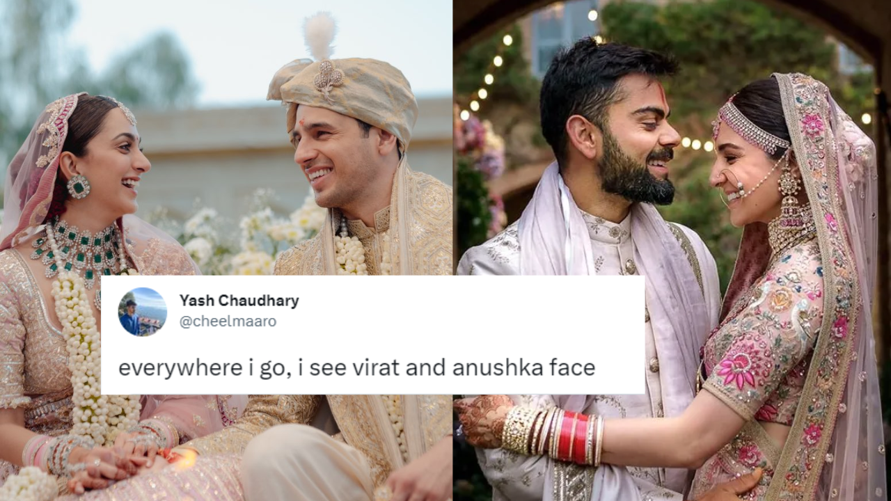 Sidharth Malhotra And Kiara Advani Wedding Photo Fans Compares Sid And Kiara Wedding Outfit To 4047