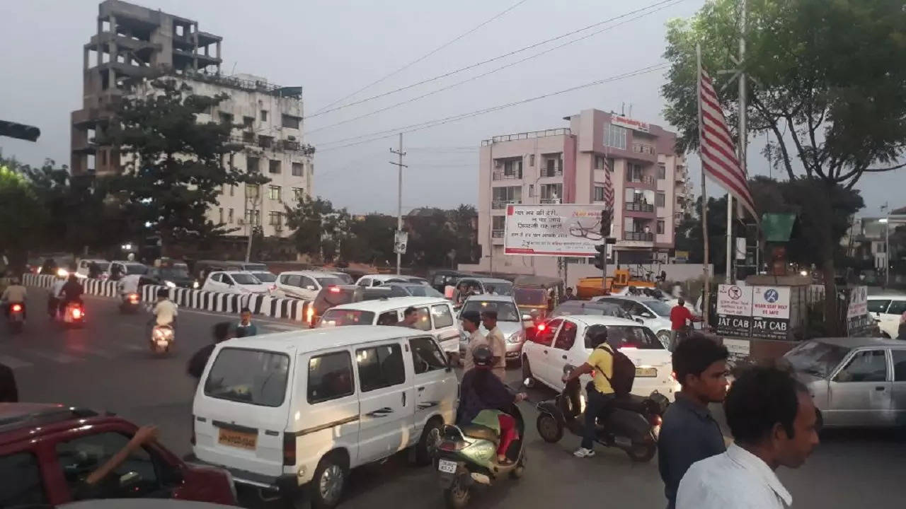 ranchi traffic rush