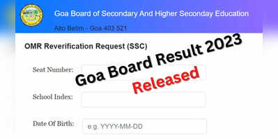 Goa Board Result 2023 10 1 result1gbshsein