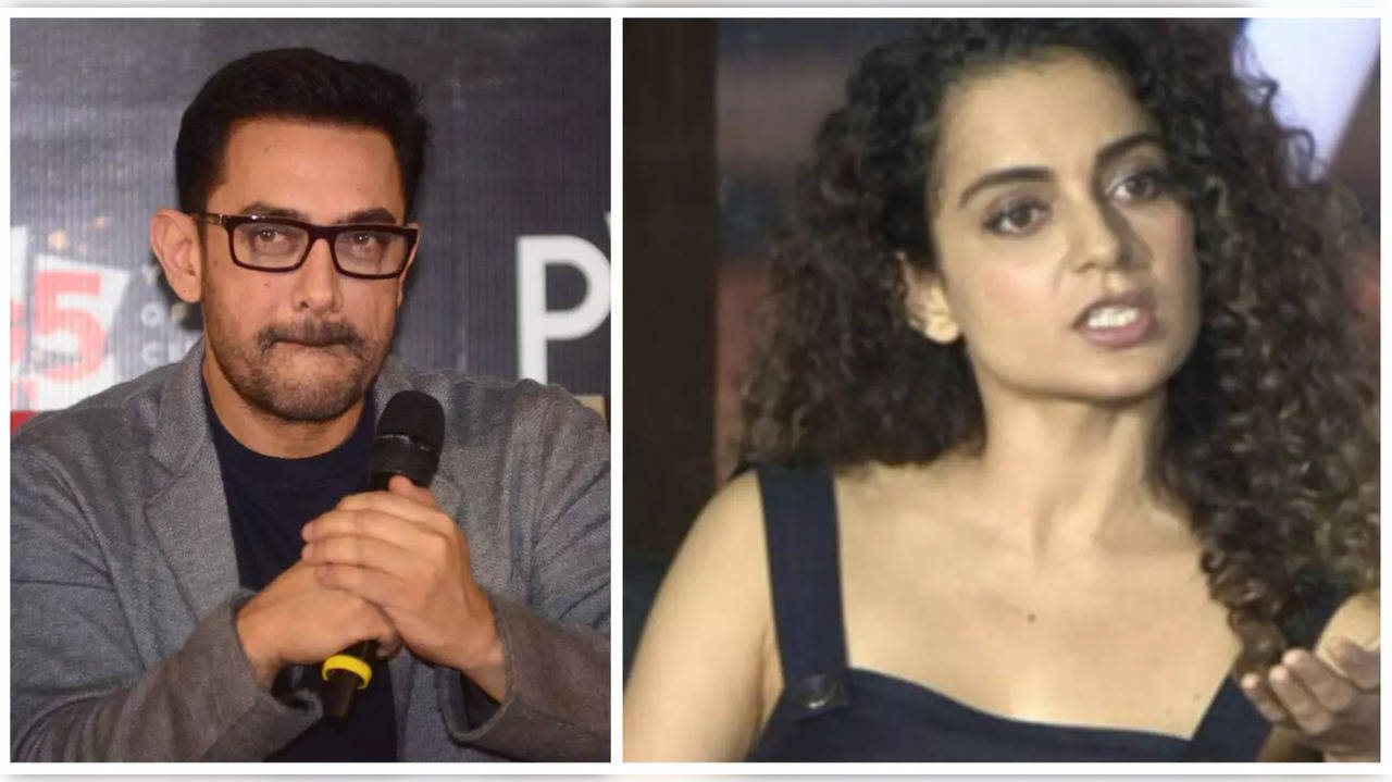 Kangana Ranaut ने हत्थे चढ़े Aamir Khan, अदाकारा बोली 'बेचारा ऐसे बात कर रहा है, जैसे मुझे जानता...'