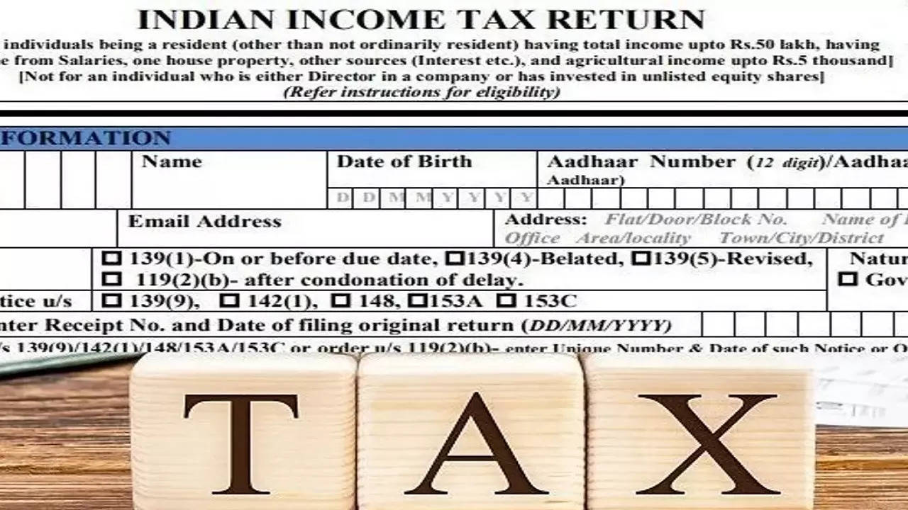 ITR FORM NOTIFED