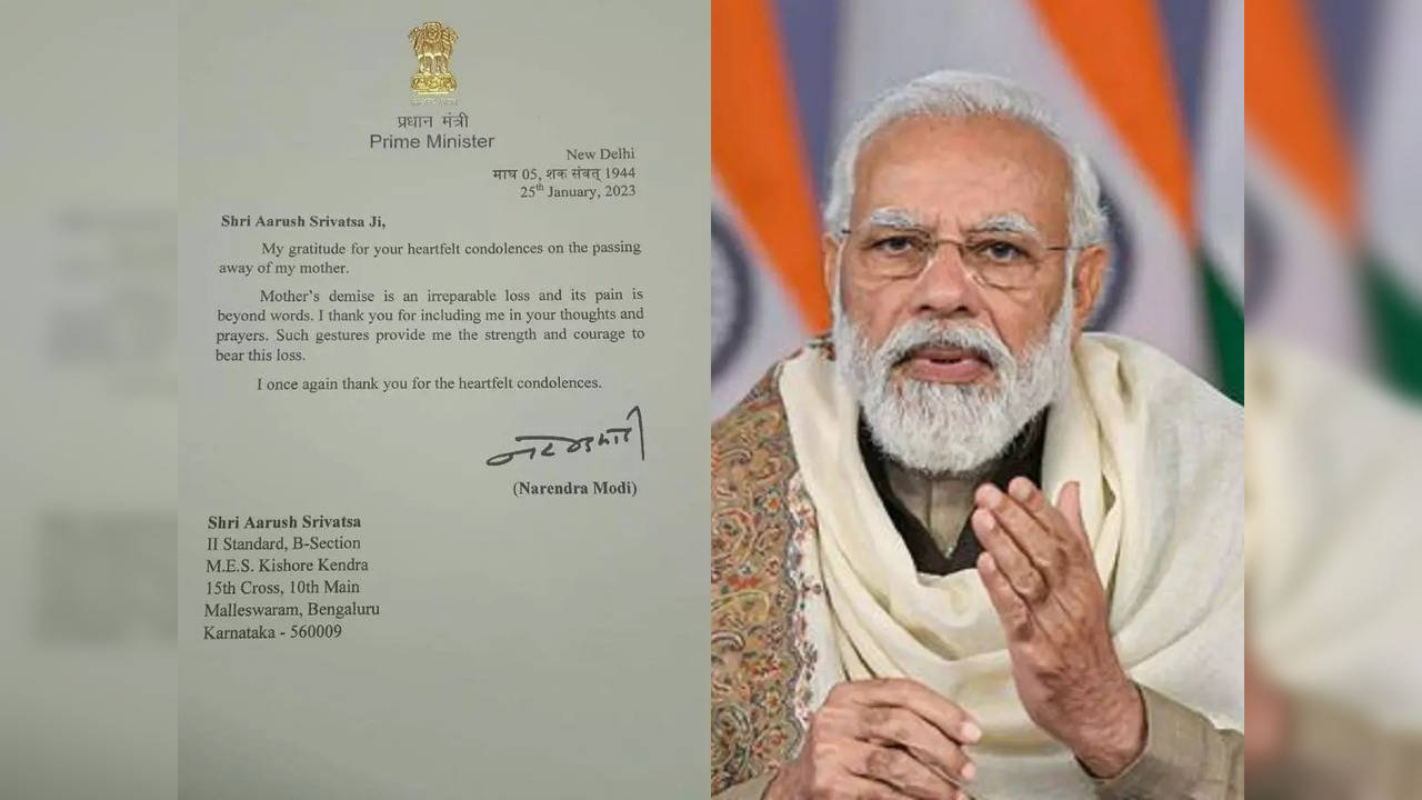 PM Narendra Modi response to 2nd Class Child