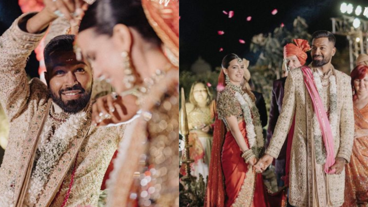 Hardik Pandya and Natasha Stankovic Wedding