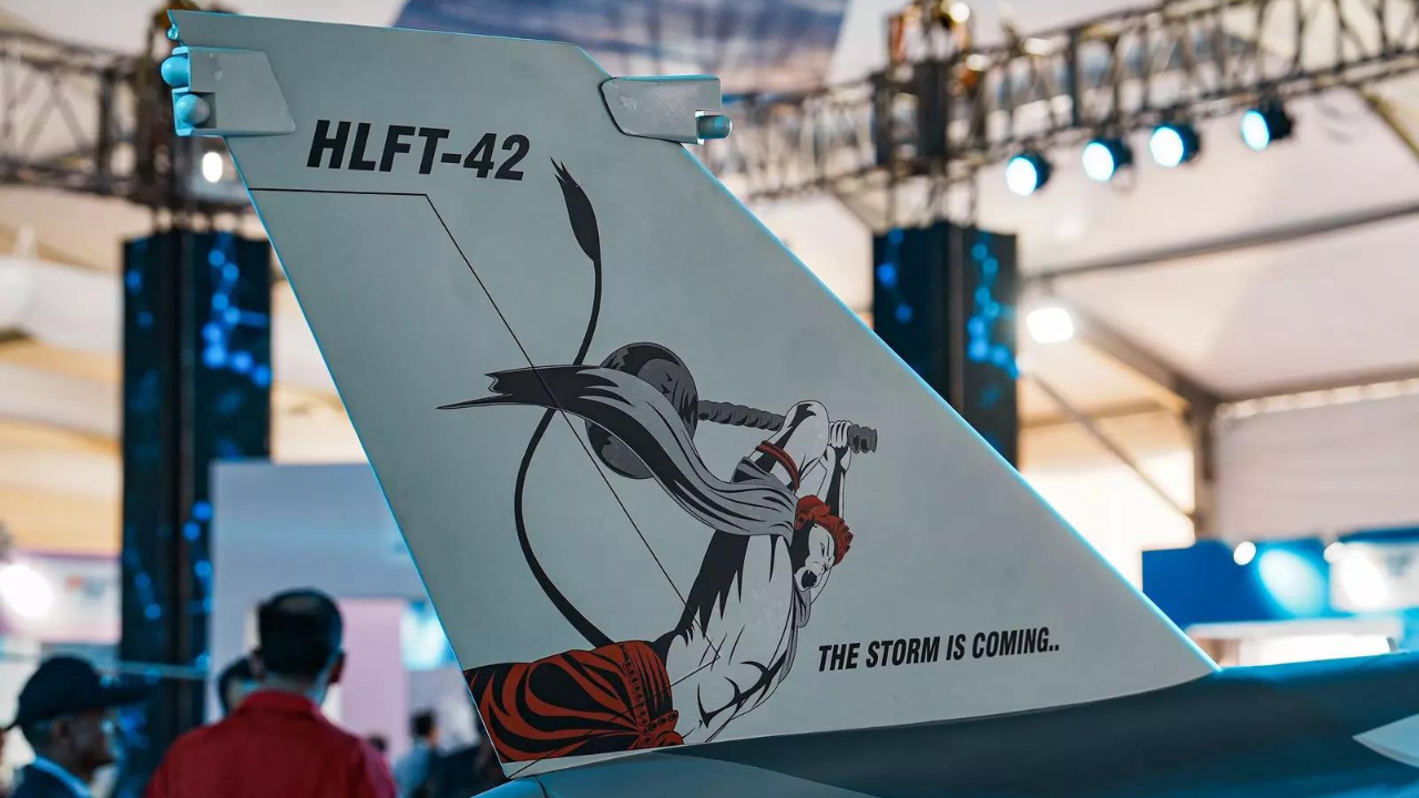 Hanuman returns on HAL's display aircraft on last day of Aero India