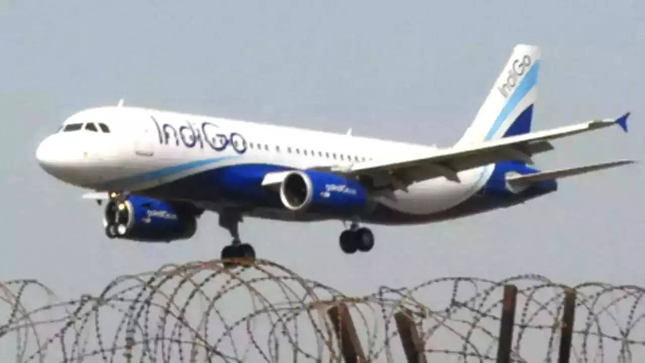 Indigo plane emergency landing