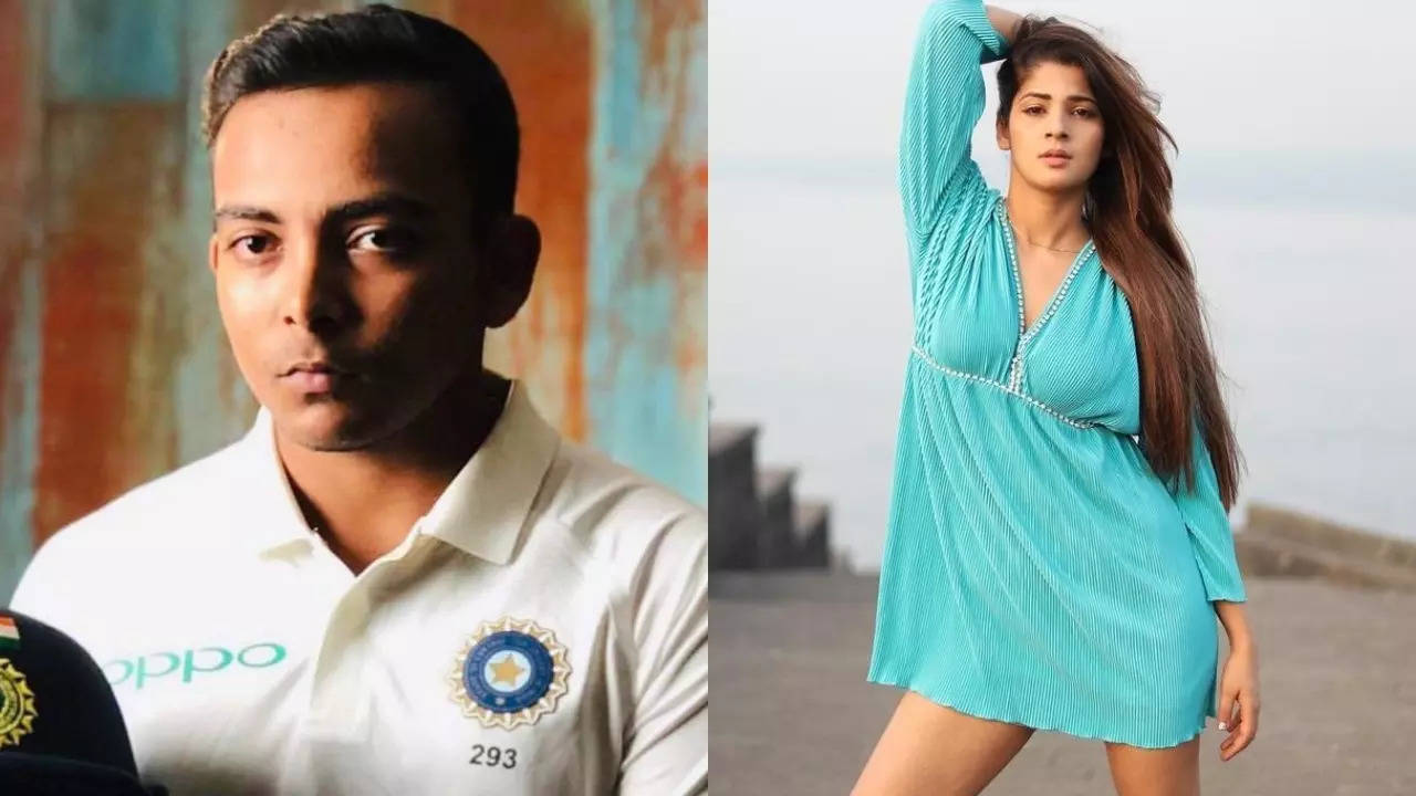 prithvi shaw and sapna gill