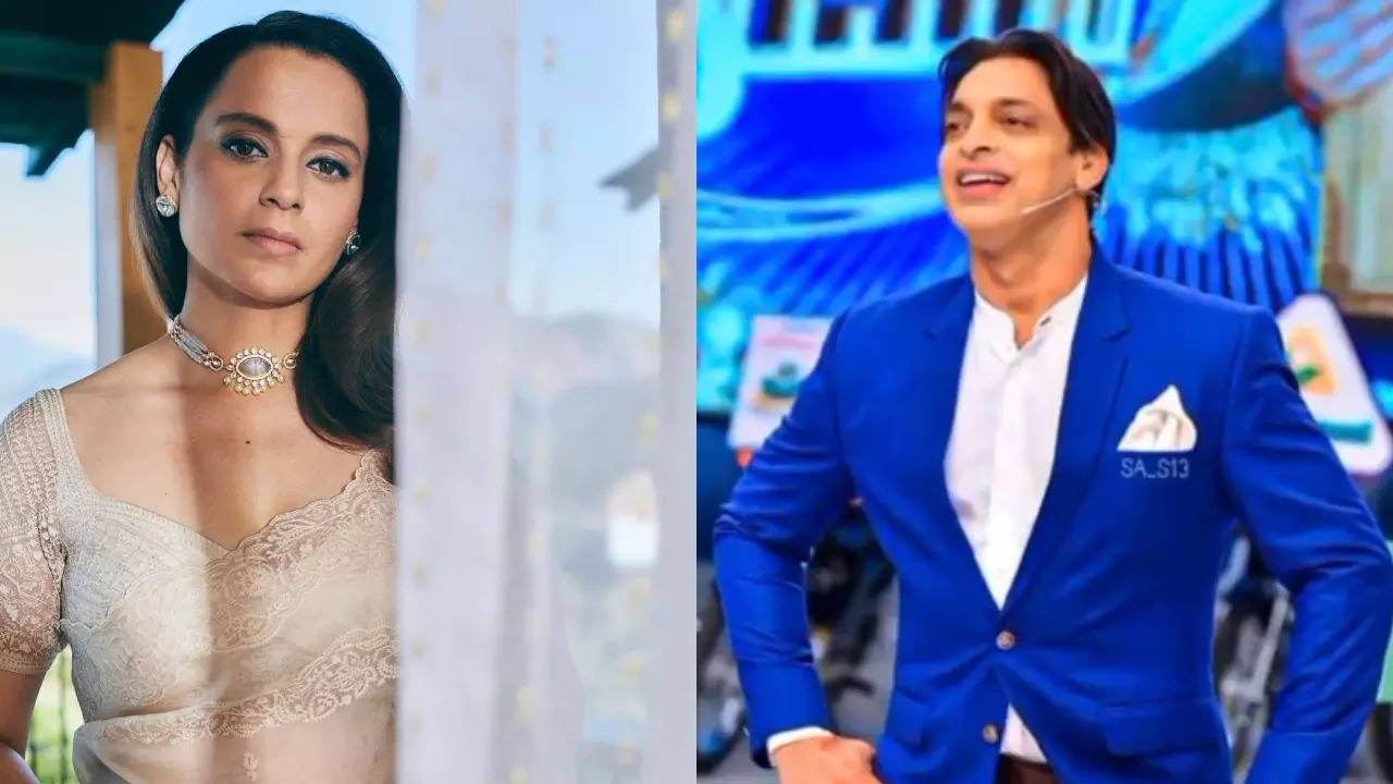 SHOAIB AKHTAR AND KANGNA