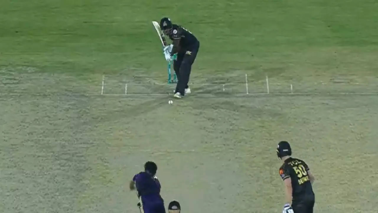 Naseem Shah bowled Rovman Powell in PSL 2023