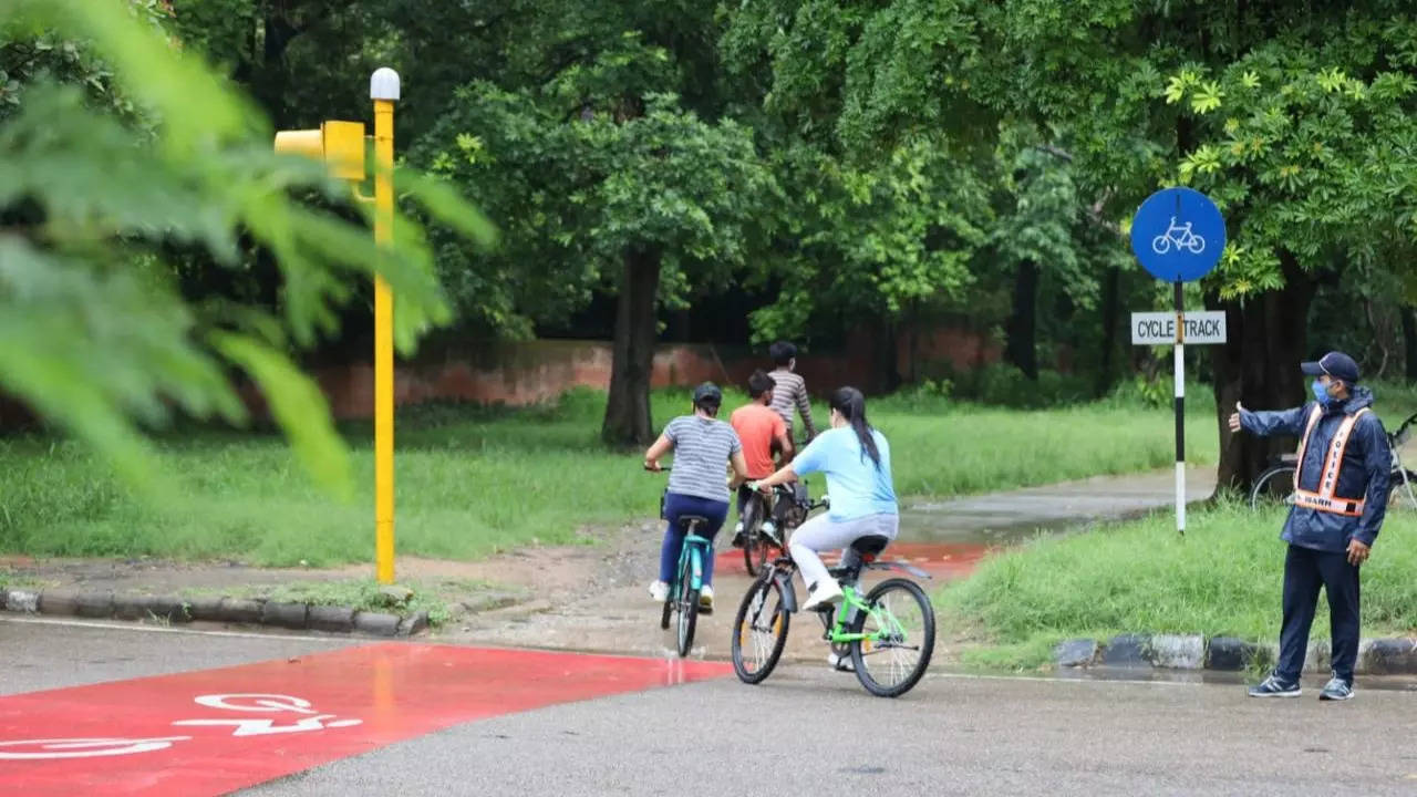 Cycle Track in Chandigarh