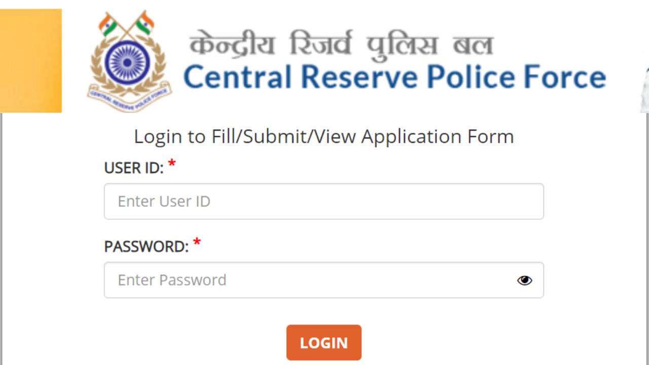 CRPF admit card 2023 for Assistant Commandant (Civil Engineer)