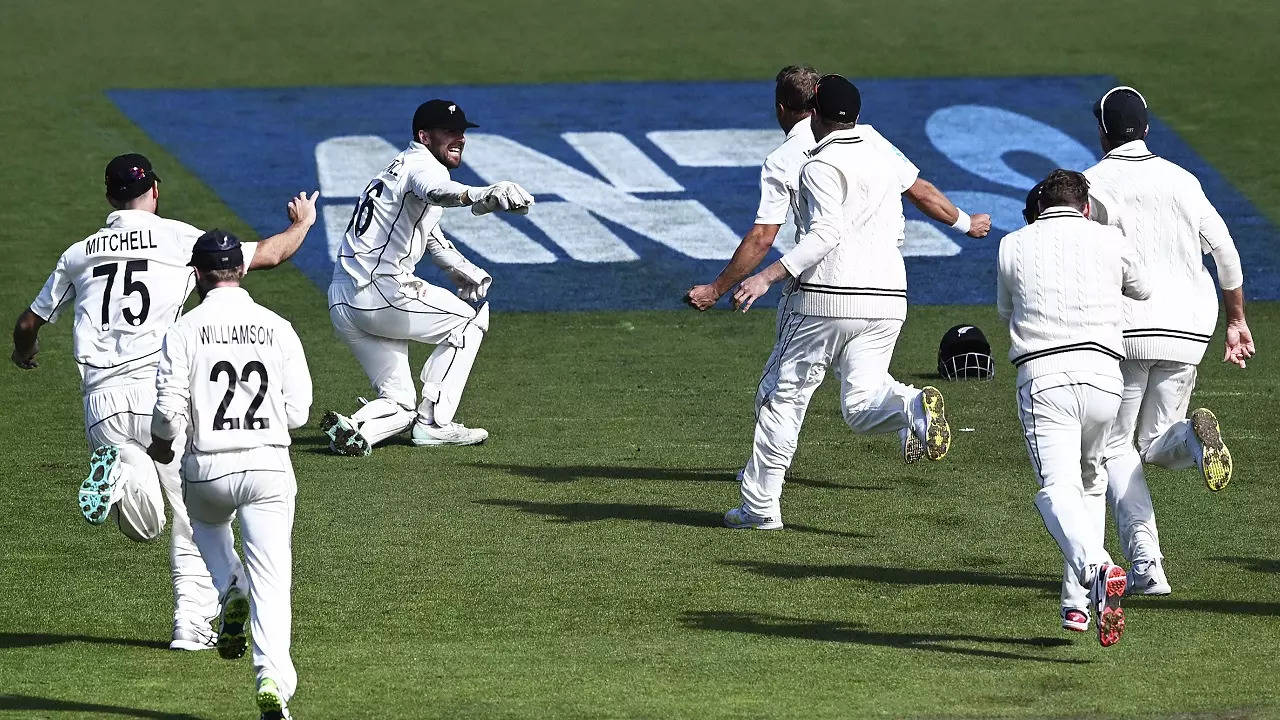 New Zealand become second team to win a test match by 1 run