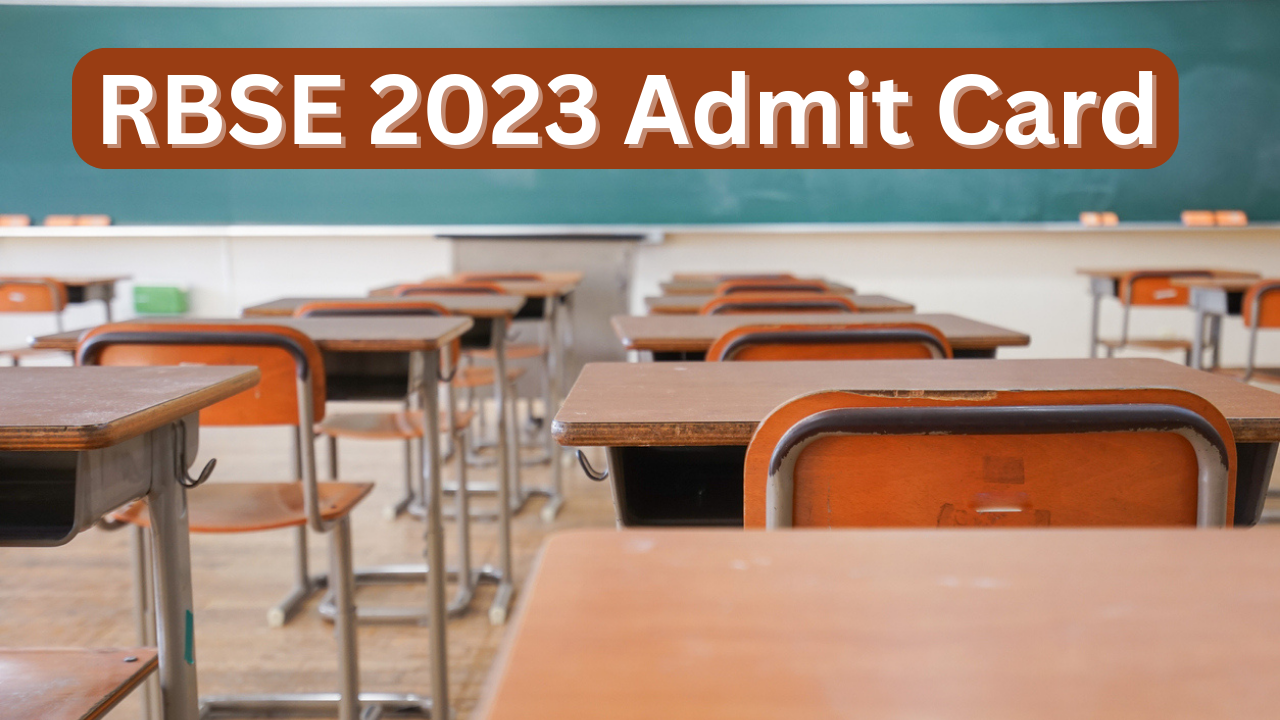 RBSE 2023 Admit Card