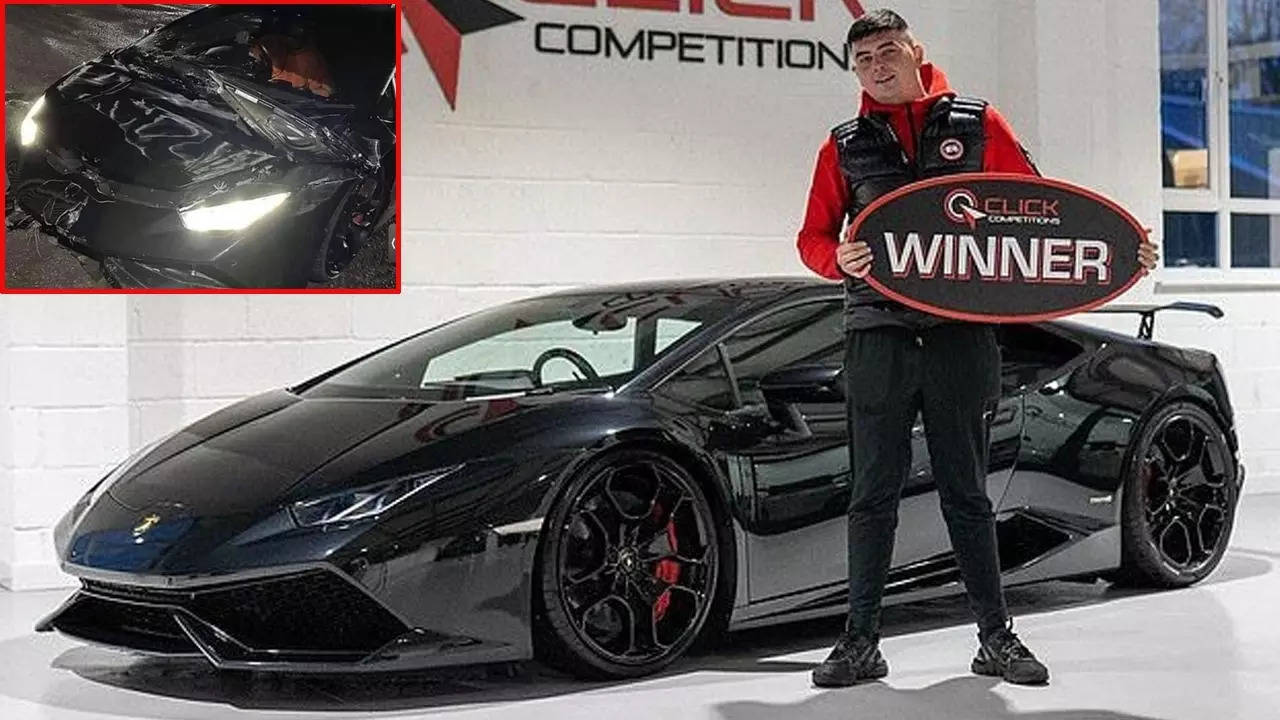 Man Wins Lamborghini Huracan In Lottery