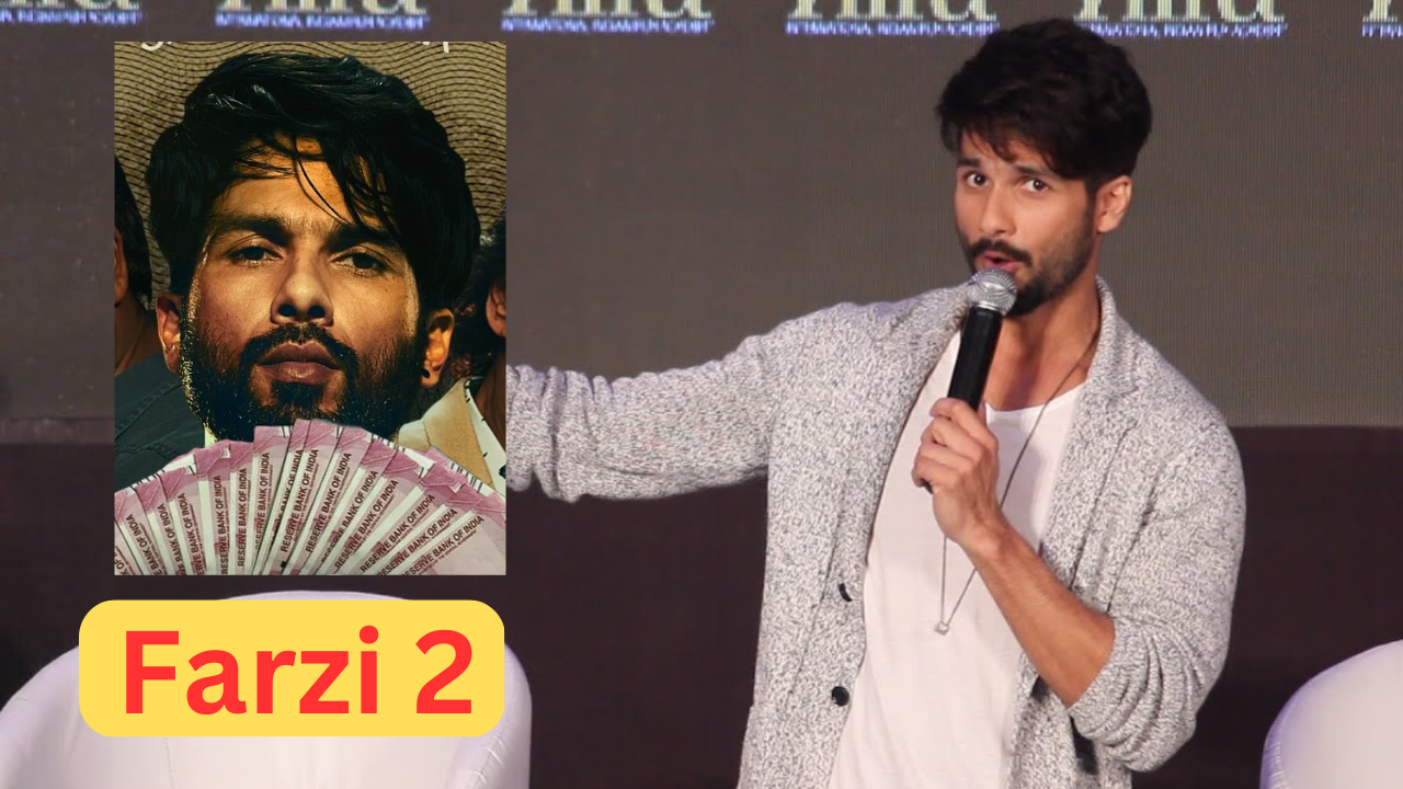 Shahid Kapoor on Farzi 2