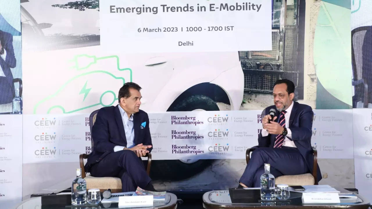 Amitabh Kant On Electric Vehicles