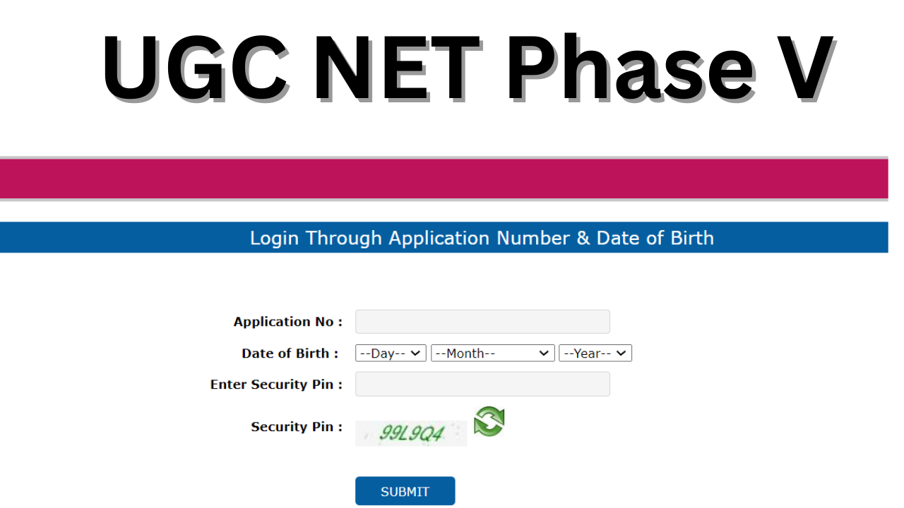 UGC NET Phase V