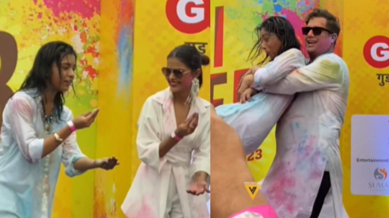 bigg boss contestants holi party