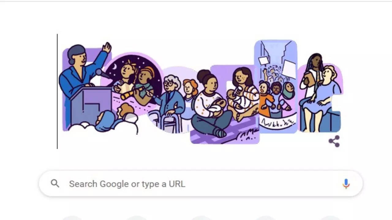 Google Doodle International Women's Day 2023