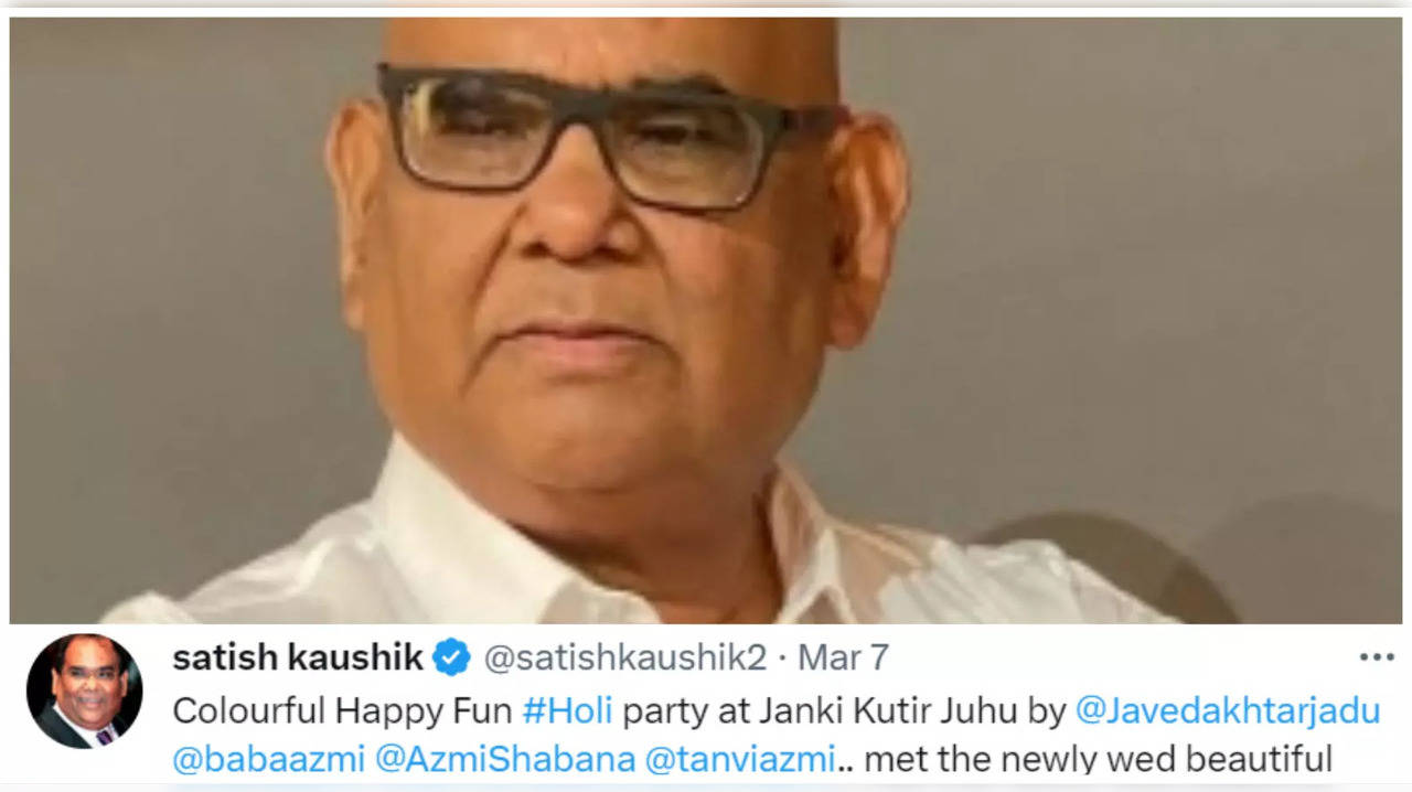 Satish Kaushik ने अपने आखिरी ट्वीट में फैंस के लिए लिखी थी ये बात, यहां देखें