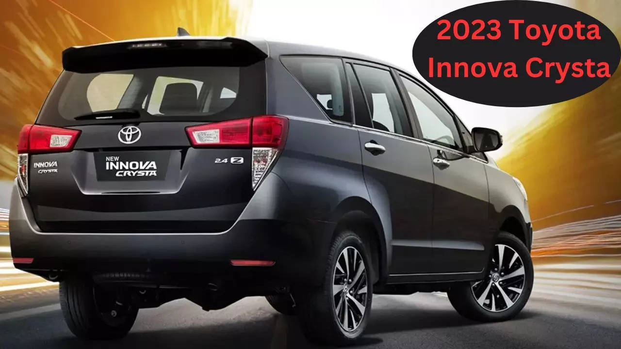 2023 Toyota Innova Crysta (Reprentational Image)