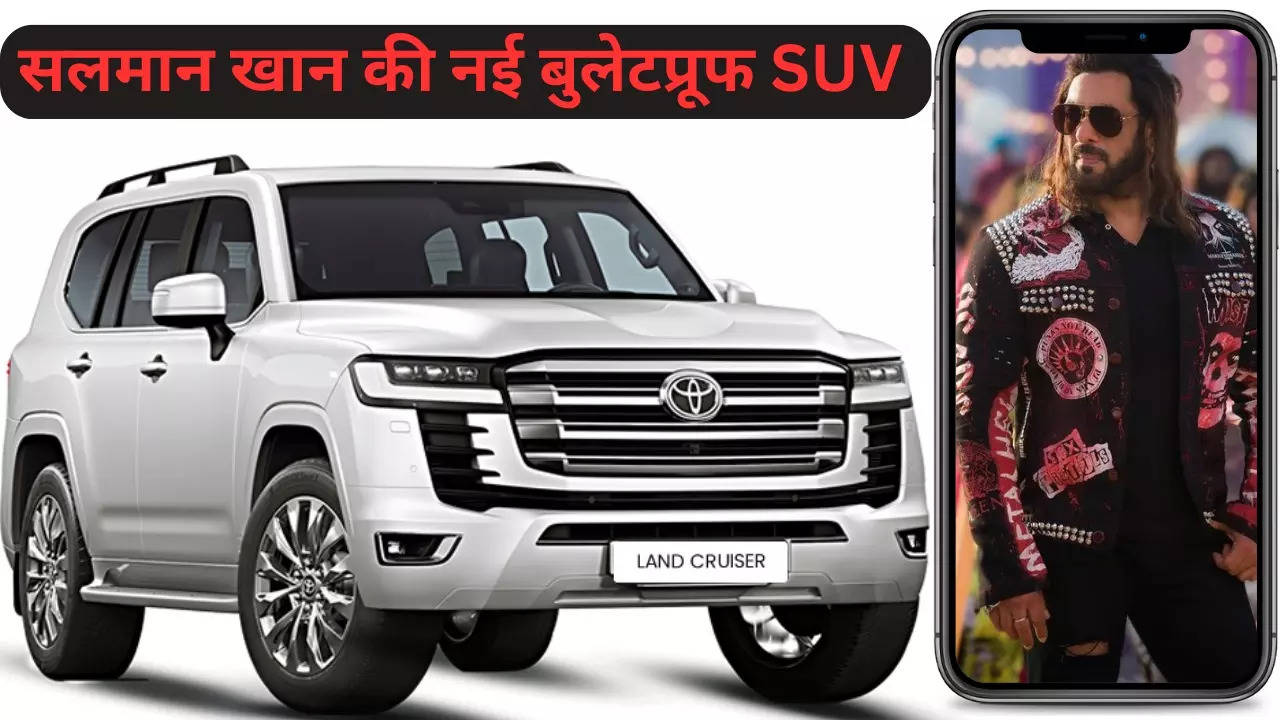 Salman Khan Brinngs Home New Bulletproof Land Cruiser LC200