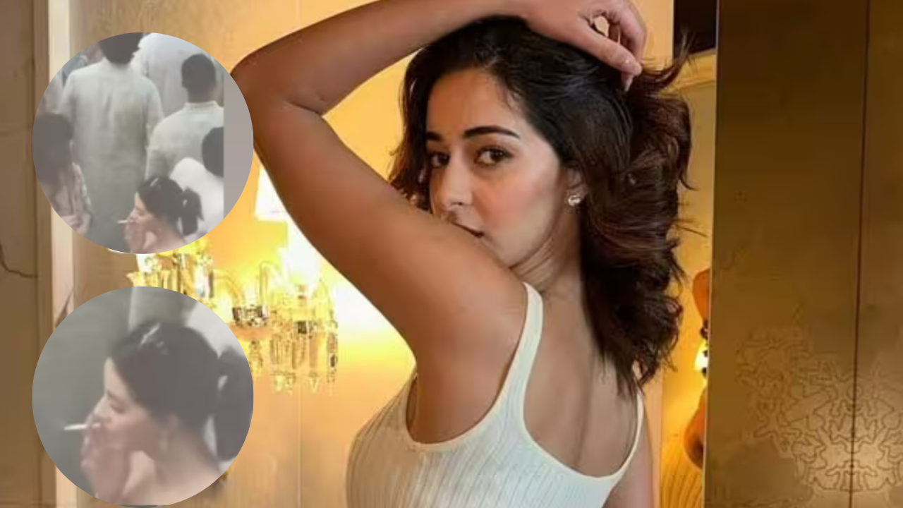 Ananya Pandey Smoking PIC