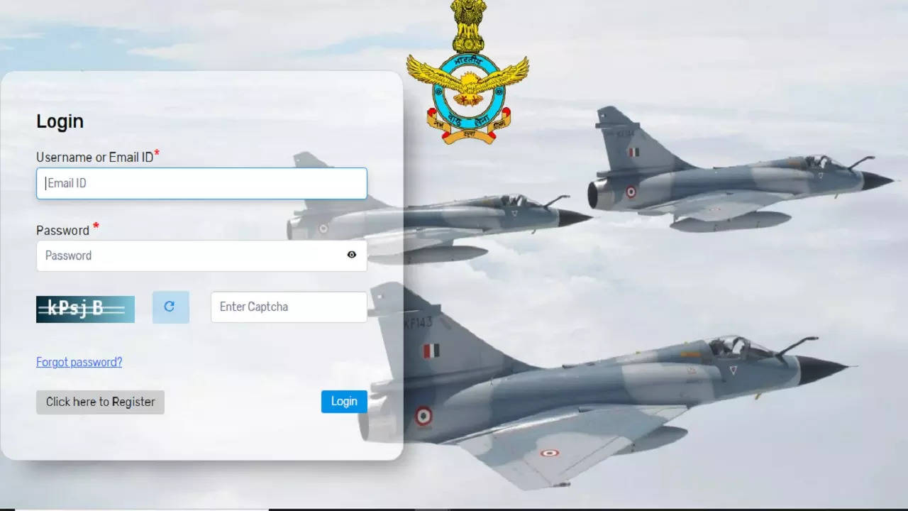 IAF Agniveervayu 2023 Registration