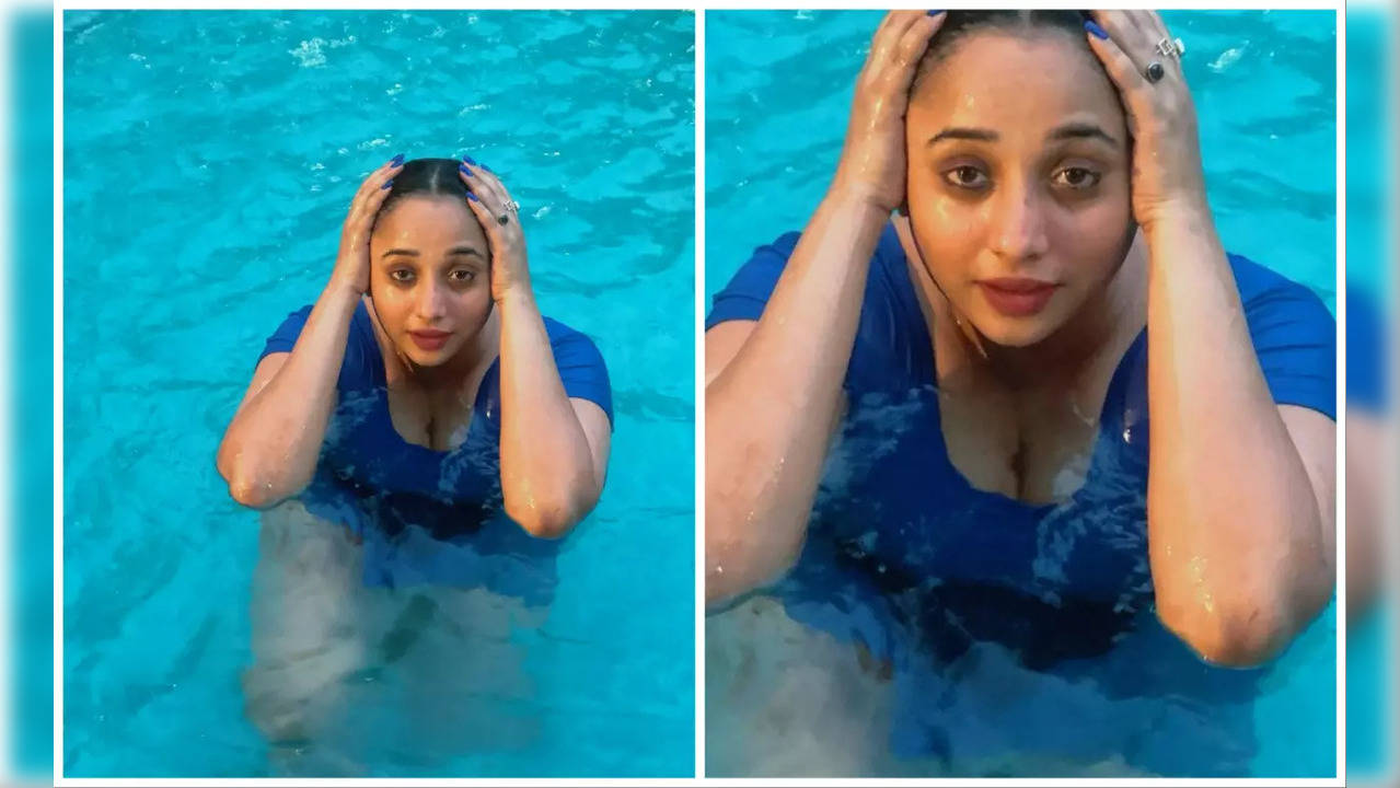 Rani Chatterjee ने मोनोकिनी पहनकर लगाई स्वीमिंग पूल में डुबकी, भीगा बदन देख धड़का फैंस दिल