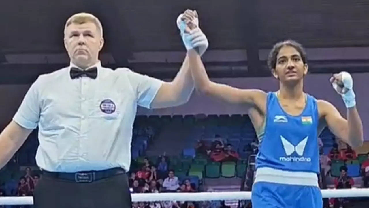 Nitu Ganghas in quarter finals of World Boxing Championship