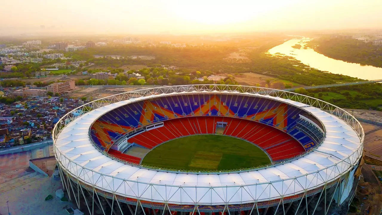 NARENDRA MODI STADIUM.