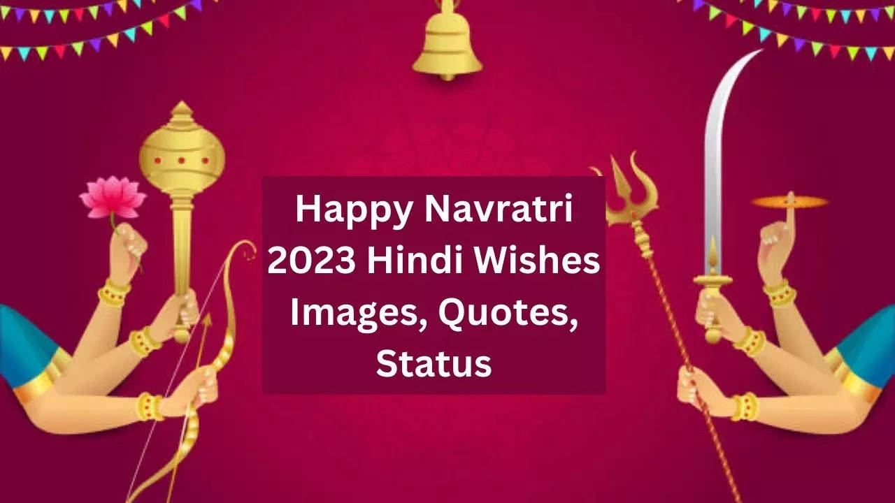 Happy Navratri 2023 Hindi Wishes Images, Quotes, Status