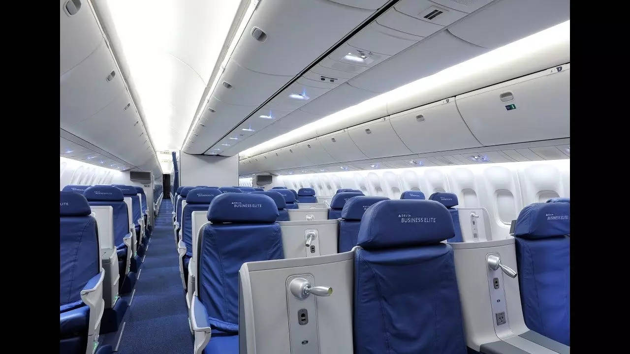 indigo flight inside view