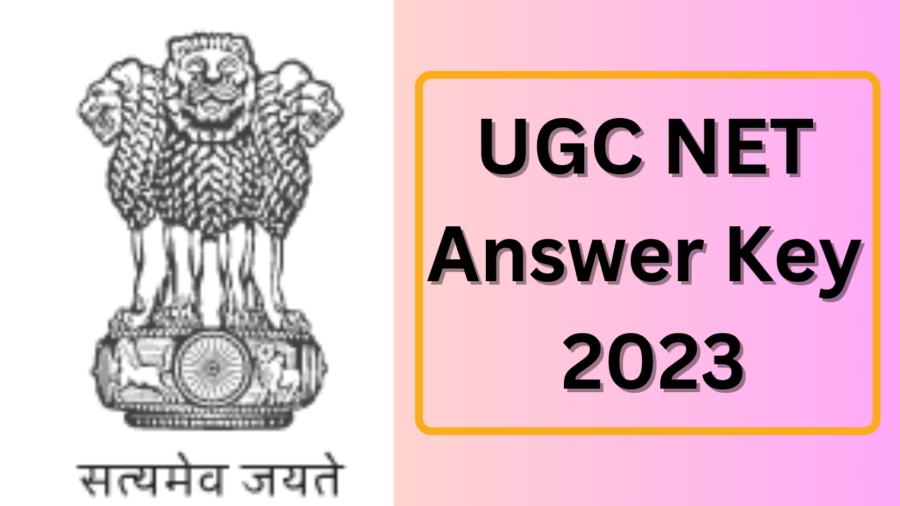 ugc net answer key 2023