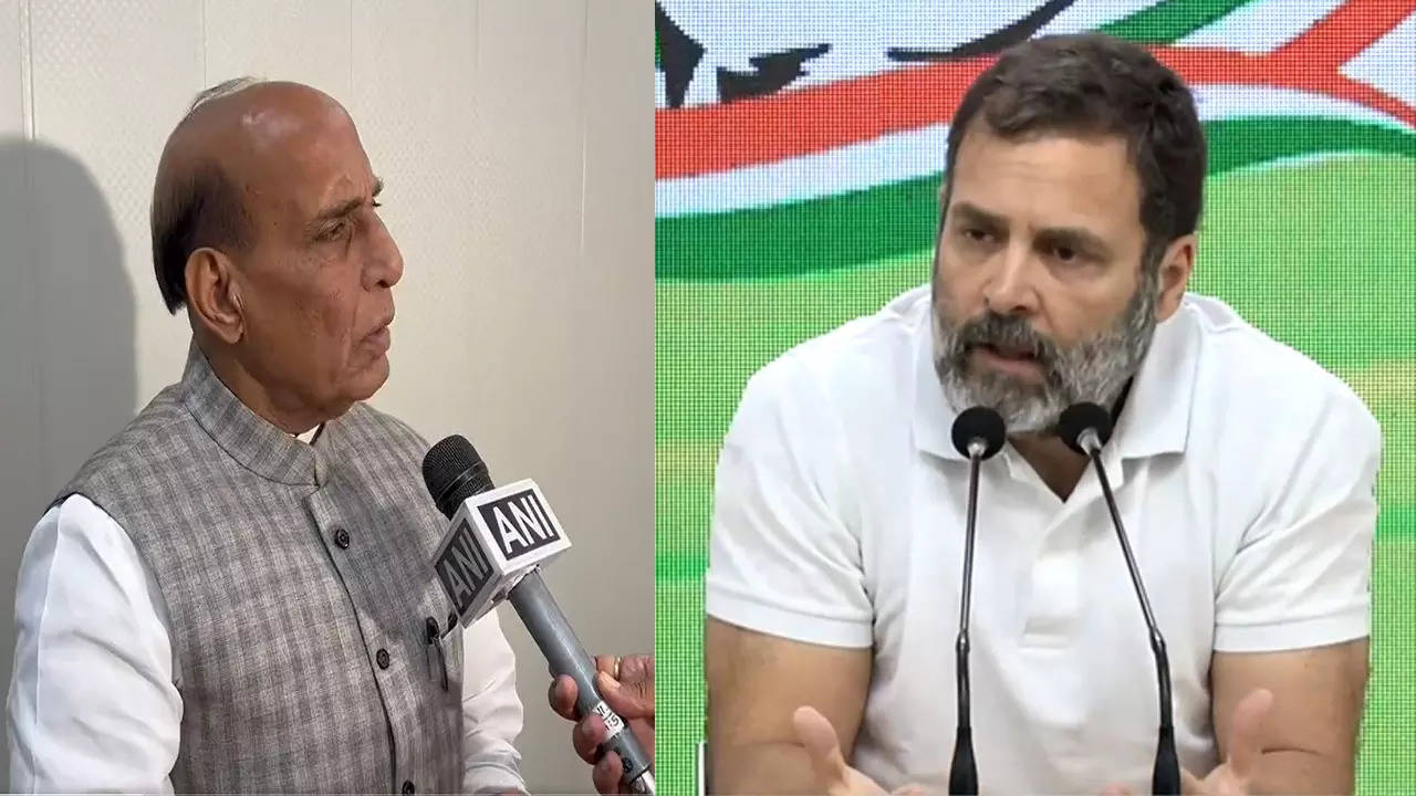 Rahul Gandhi conviction, Rajnath Singh